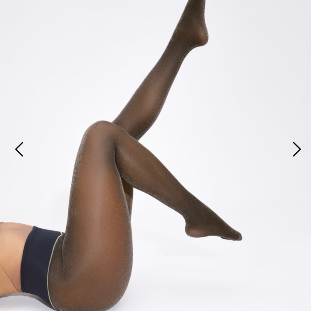 Sheertex Glitter Gold Rip-Resist Tights/Size Large Brand New - Never Opened ✨🪩